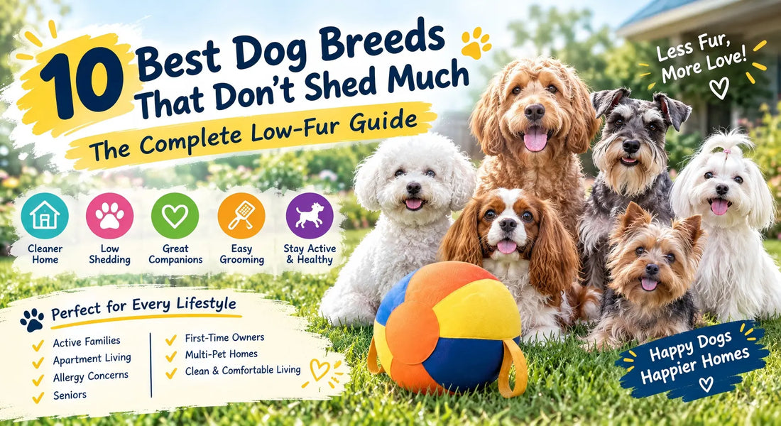 10 Best Dog Breeds That Don't Shed Much: The Complete Low-Fur Guide