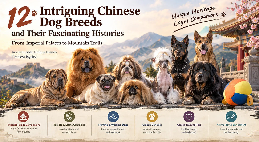 12 Intriguing Chinese Dog Breeds and Their Fascinating Histories: From Imperial Palaces to Mountain Trails