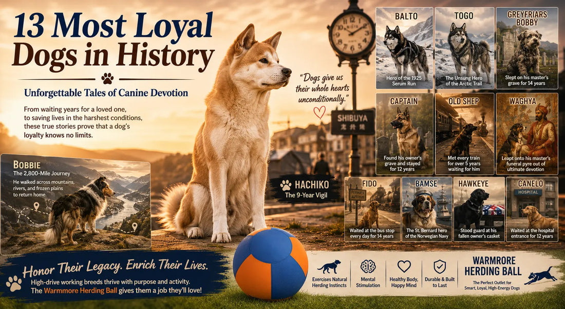 13 Most Loyal Dogs in History: Unforgettable Tales of Canine Devotion