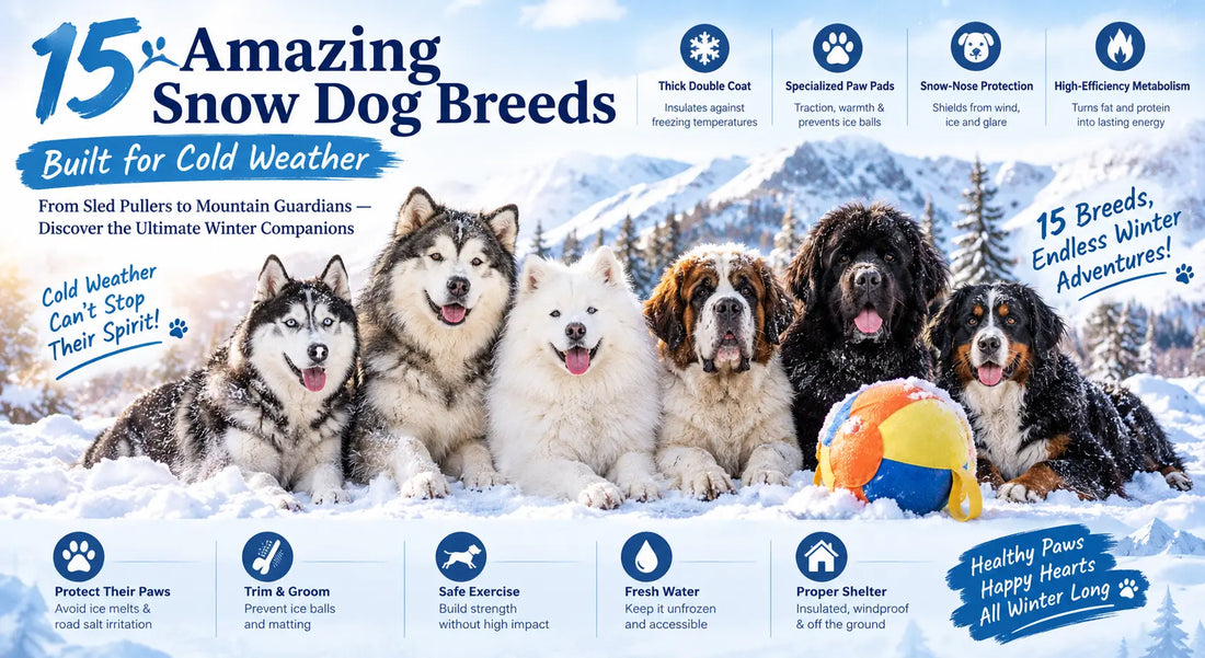 15 Snow Dog Breeds Made for Cold Weather: The Ultimate Winter Companion Guide