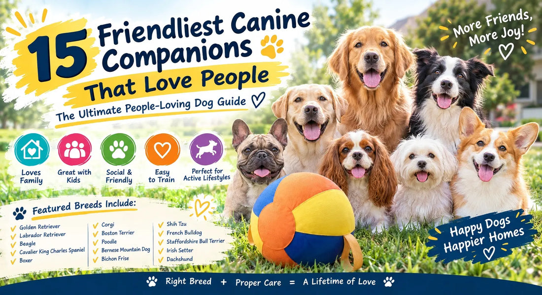 15 Friendliest Canine Companions That Love People: The Ultimate People-Loving Dog Guide