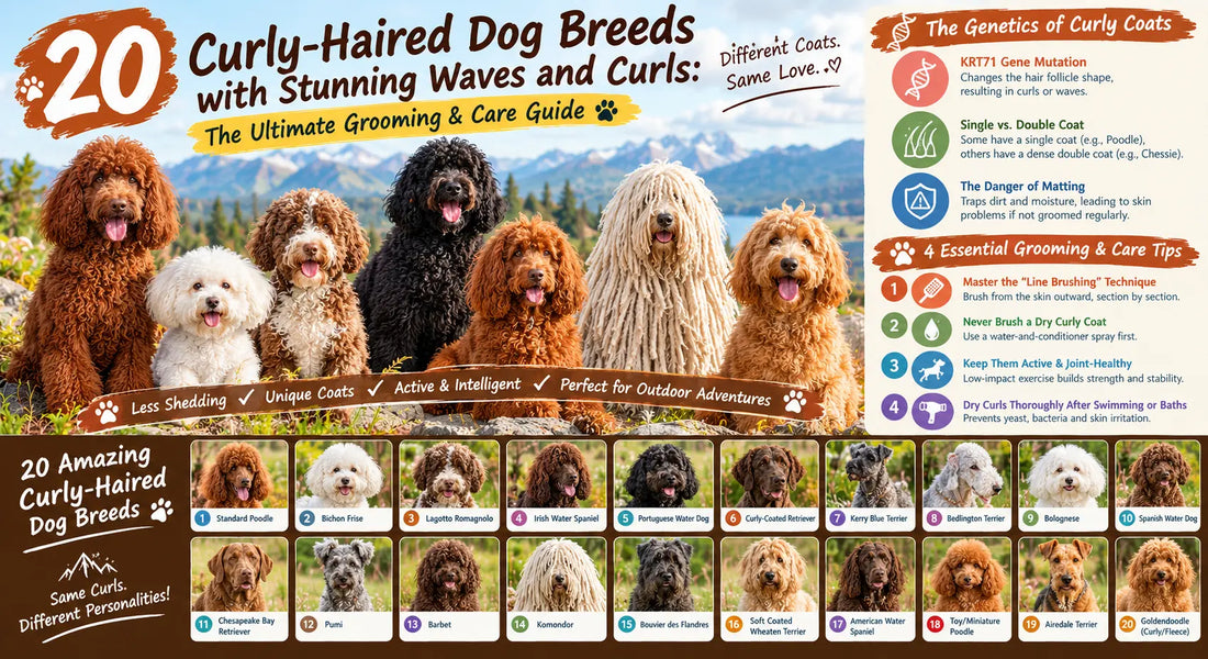 20 Curly-Haired Dog Breeds With Stunning Waves and Curls: The Ultimate Grooming & Care Guide