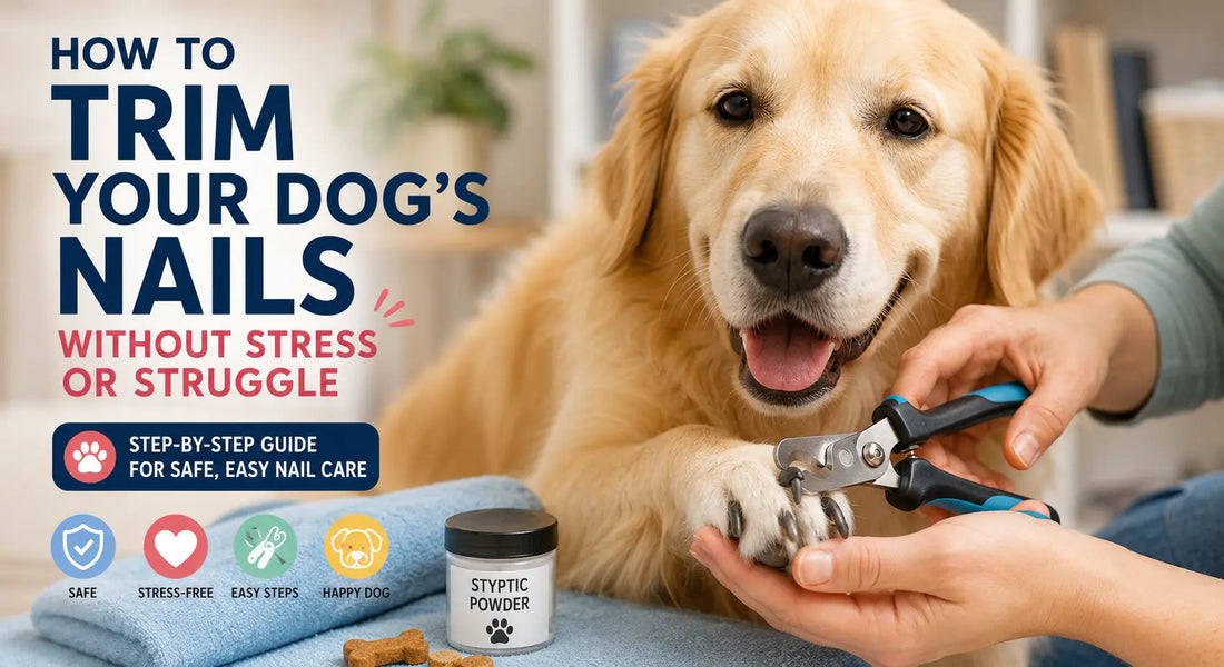 How to Trim Your Dog’s Nails Without Stress or Struggle: The Complete Guide for Safe, Easy Nail Care