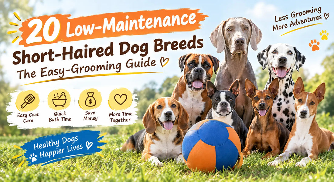 20 Low-Maintenance Short-Haired Dog Breeds: The Easy-Grooming Guide