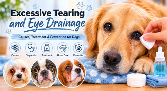 Excessive Tearing and Eye Drainage in Dogs: Causes, Symptoms, Treatment & Prevention Guide for Pet Owners