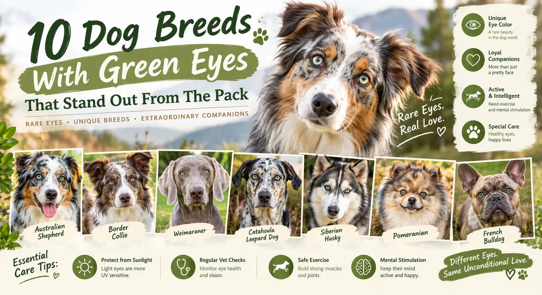 10 Stunning Green-Eyed Dog Breeds That Will Steal Your Heart