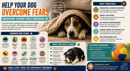 Ten Common Dog Fears and Phobias: How to Help Your Anxious Pup