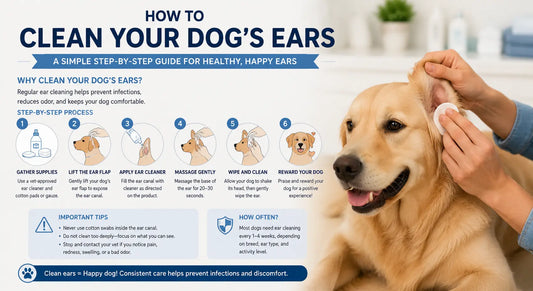 How to Clean Your Dog's Ears: Step-by-Step Guide for Healthy Canine Ears