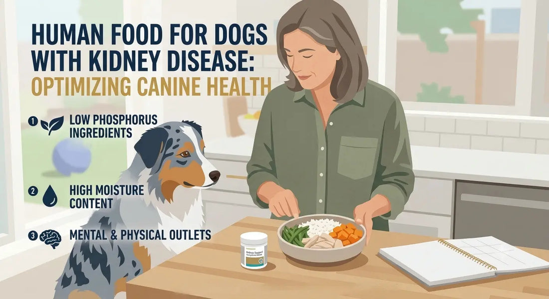 Human Food for Dogs With Kidney Disease: The Complete Nutritional Guide