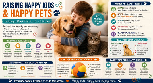 The Relationship Between Pets and Children: How to Foster a Positive Bond