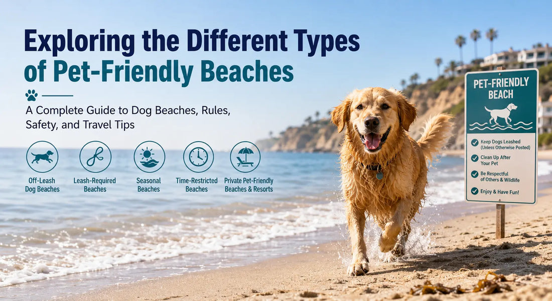 Exploring the Different Types of Pet-Friendly Beaches: A Complete Guide for Dog Owners in the U.S.