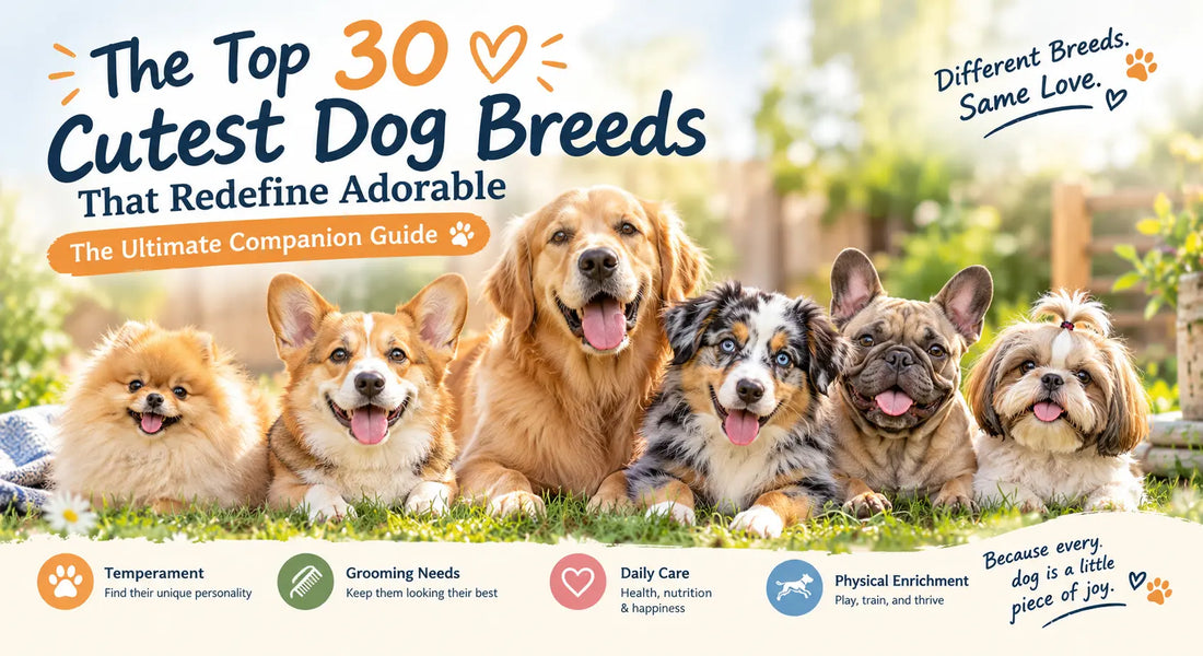 The Top 30 Cutest Dog Breeds That Redefine Adorable: The Ultimate Companion Guide