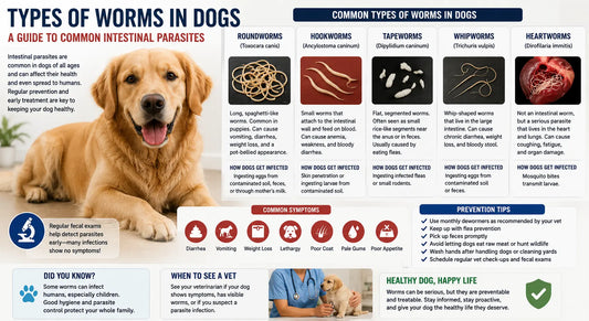 Types of Worms in Dogs: A Guide to Common Intestinal Parasites