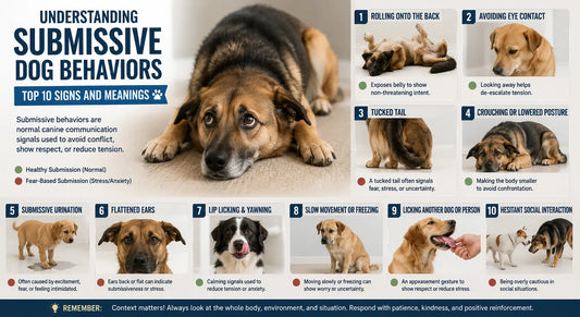Understanding Submissive Dog Behaviors: Top 10 Signs and Meanings