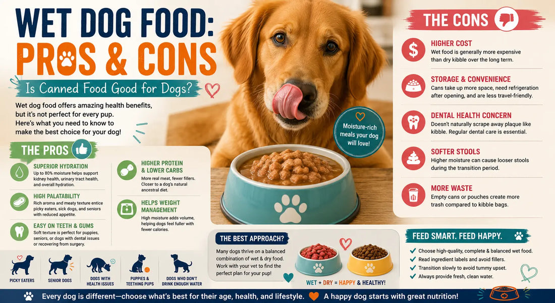 Is Wet Food Good for Dogs? A Look at the Pros and Cons