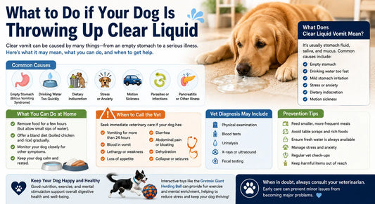 What to Do if Your Dog Is Throwing Up Clear Liquid: Causes, Treatment, and When to Worry
