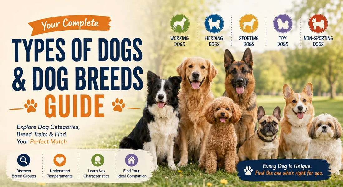 Types of Dogs: The Ultimate Guide to 340+ Dog Breeds &amp; How to Choose the Right One