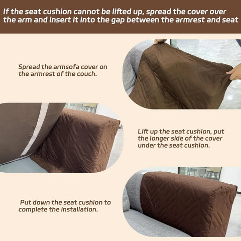 MEHIDFY Dual Recliner Caddy – 2PC Waterproof Arm Covers with Anti-Slip Pockets