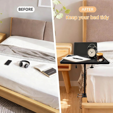 Bedside-phone-holder-with-charging-cable-slot-organizer