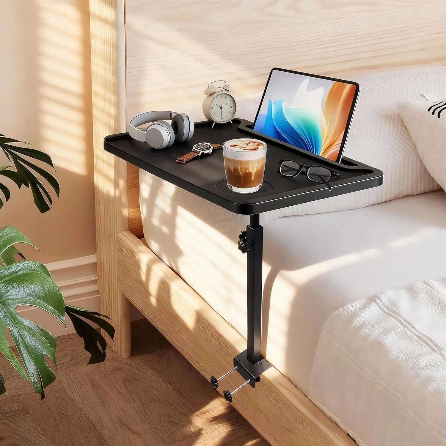 Minimalist-modern-white-nightstand-alternative-for-small-spaces
