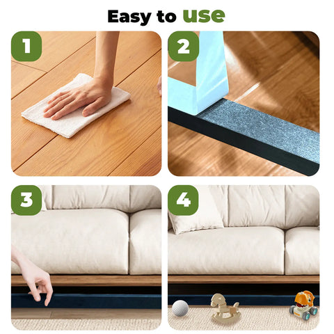 GRETMIX Under sofa barrier sponge pet proof