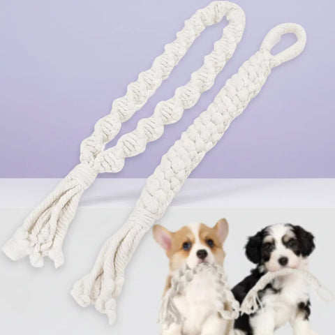 AmaCielo Dog Rope Toys for Aggressive Chewers - Durable Fun