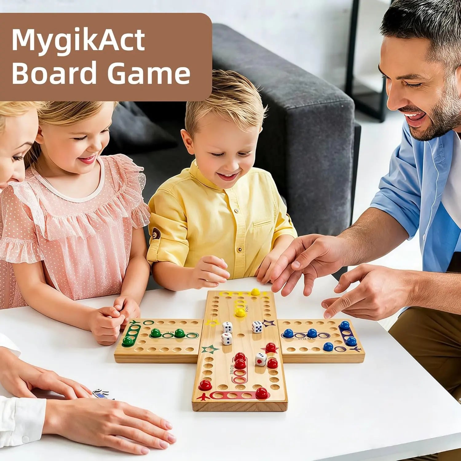Brain training wooden board games for children to improve logical thinking