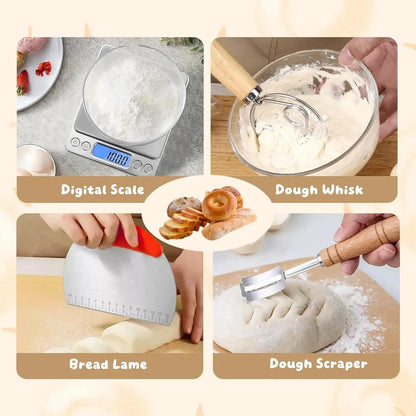 bread-starter-sourdough-digital-scale-dough-whisk-and-lame - Warmmore Inc.