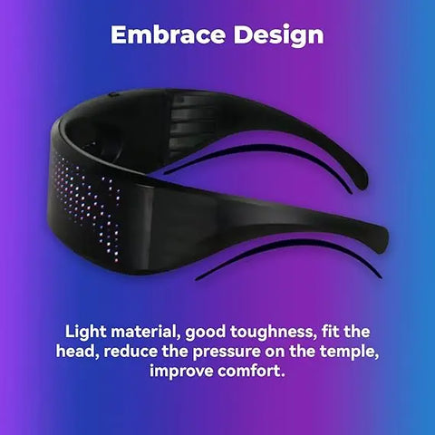 AmaCielo app-controlled led magnifying glasses with lightweight design and comfortable fit