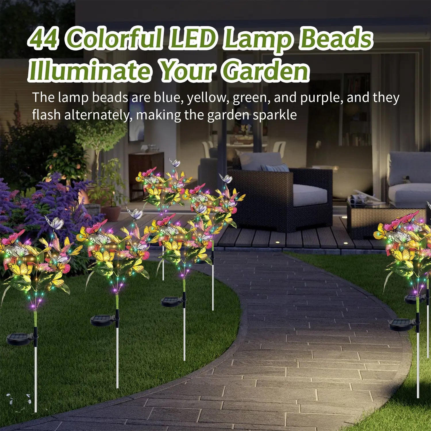 Solar light showing 24 hour battery performance