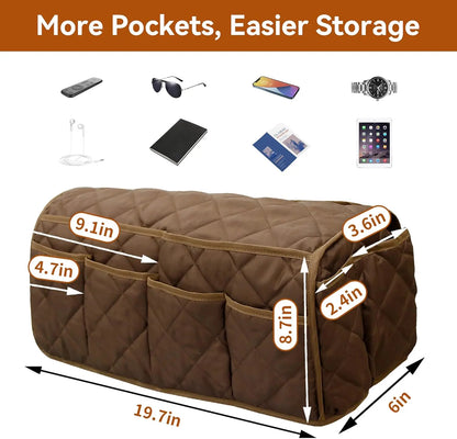 MEHIDFY Sofa Armrest Organizer with Pockets