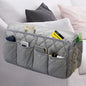 MEHIDFY Sofa Armrest Organizer with Pockets Grey