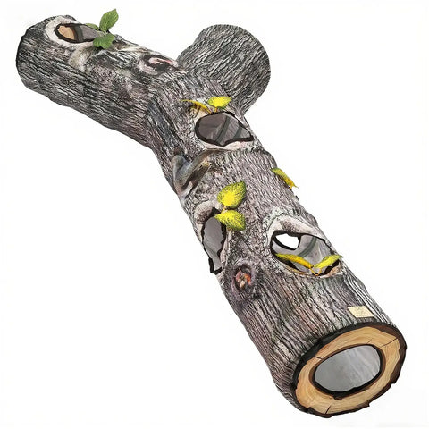 tree-hole-cat-tunnel-indoor-plants-safe-for-cats - Warmmore Inc.